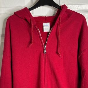 Gildan Vibrant Red Hoodie